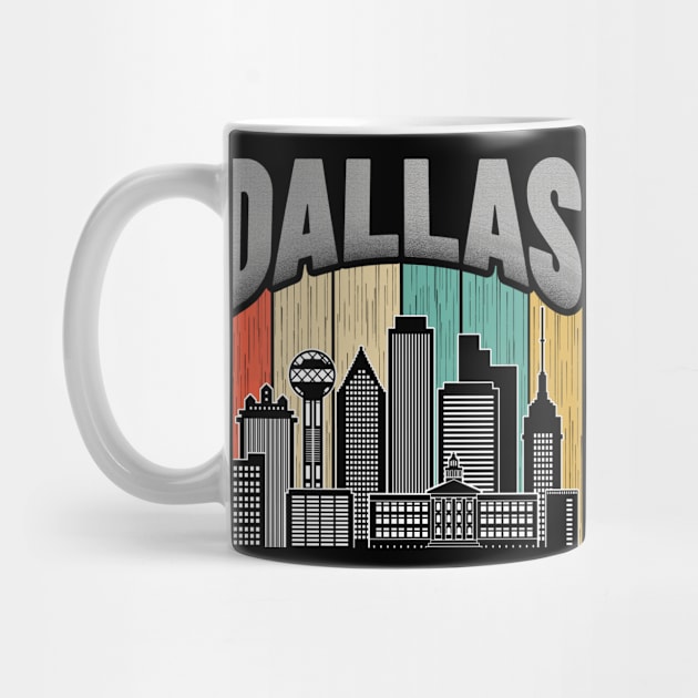 Dallas Texas by ThyShirtProject - Affiliate